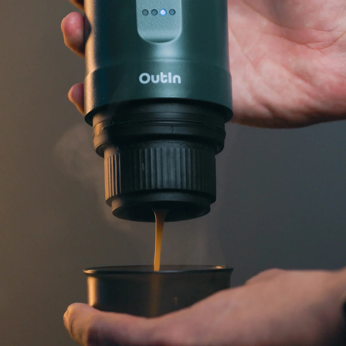 Nano Portable Espresso Machine (OutIn Teal)