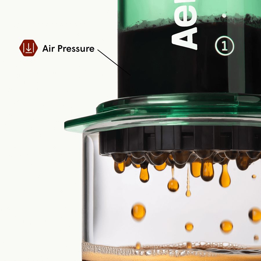 AeroPress Coffee Maker - Clear & Colors