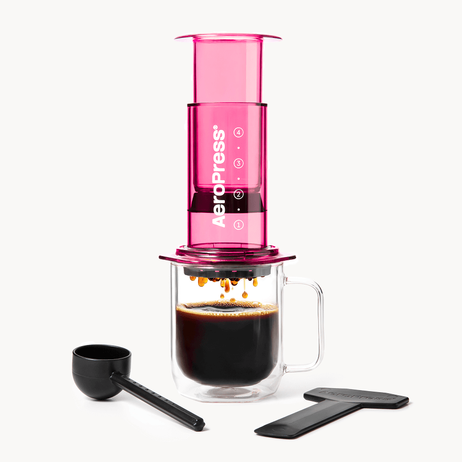 AeroPress Coffee Maker - Clear & Colors