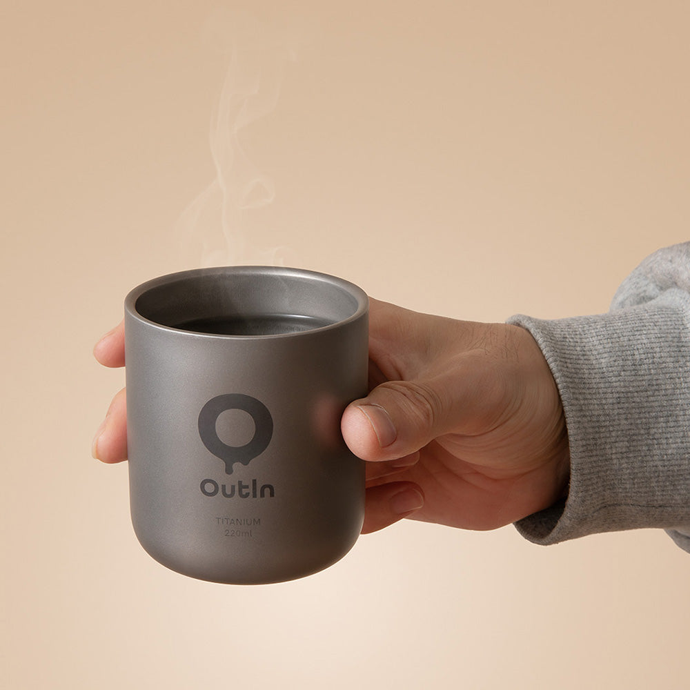 Titanium Coffee Cup