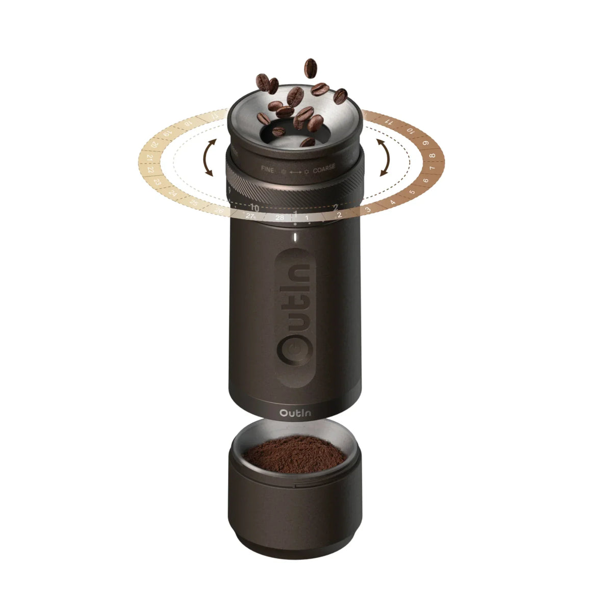 OutIn Fino Portable Electric Coffee Grinder